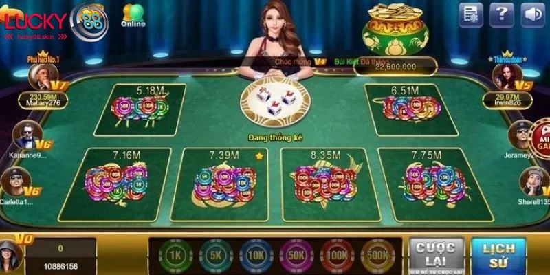 Quy trình tham gia chơi cược bầu cua tại Lucky88