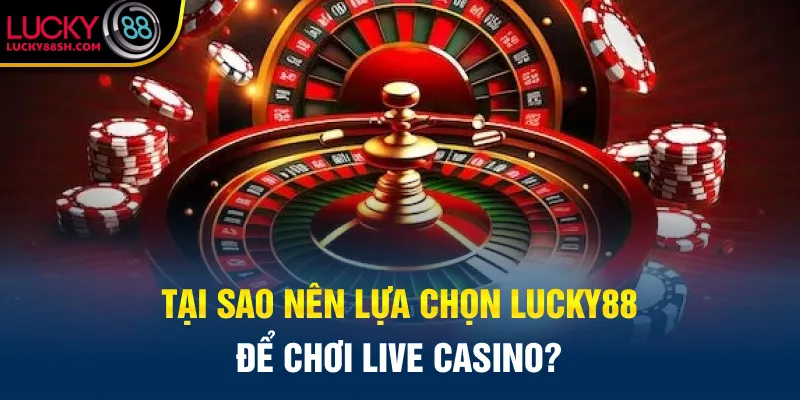 Tại sao nên lựa chọn Lucky88 để chơi Live Casino?