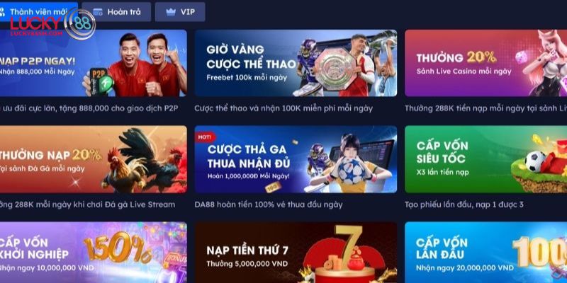 Khuyến mãi hot khi đặt cược giờ vàng